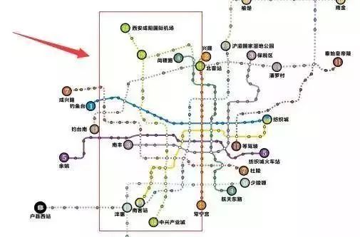 西安地铁12号线线路图最新版